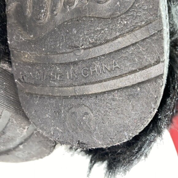 Valpeak Women's Faux Fur Boots Winter Mid-Calf Snow Boots Fuzzy Fluffy Size6.5 - Picture 11 of 11